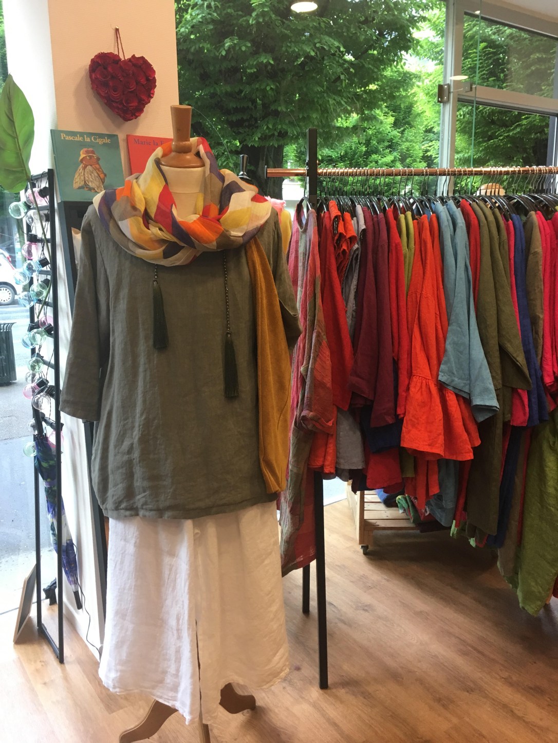 Proposition d'ensemble en lin pour le printemps 2019